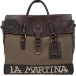 La Martina Canvas & Leather Holdall 1