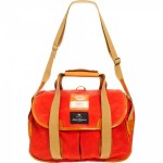 Nigel Cabourn Orange Army Satchel 01