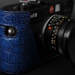 Leica M9 Crocodile Leather Case