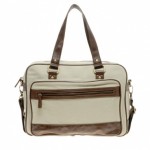 River Island Canvas Bowling Bag 1