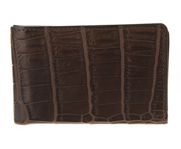 ACCESSOIRES DE BONNE COMPAGNIE Accessoires de Bonne Compagnie Crocodile Skin Card Holder