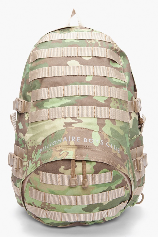 Billionaire Boys Club Camouflage Backpack Billionaire Boys Club Camouflage Backpack