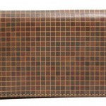 Jack Spade Check Print Card Holder