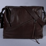 aaa brown slouch leather bag
