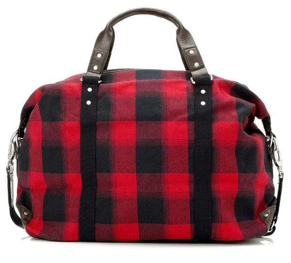 Ben Sherman Plaid Holdall Ben Sherman Plaid Holdall