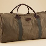 LL Bean Signature Zipper Duffle