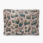 Lanvin Python Carryall Pouch 1