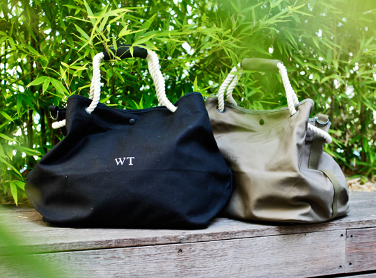 wtaps rope canvas bag 1 W Taps Rope Canvas Bag
