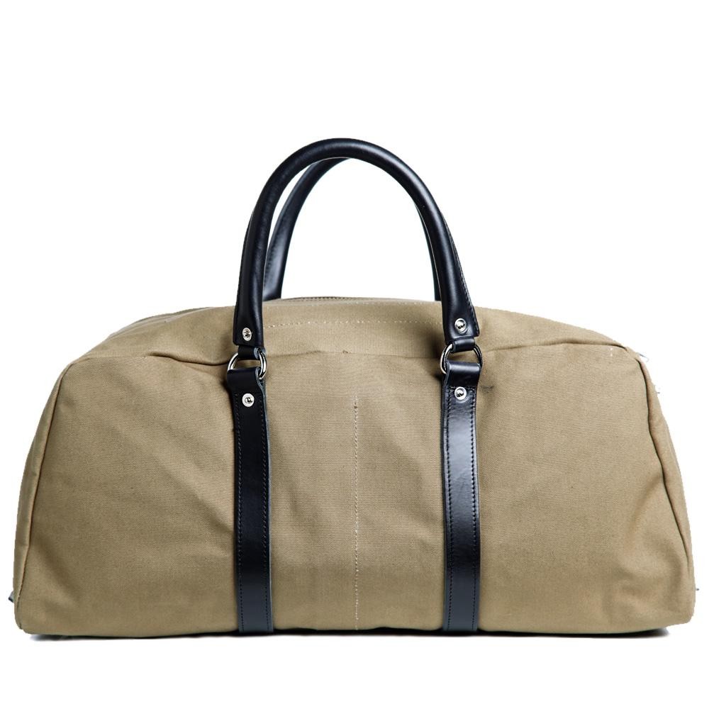29 03 2013 cdgshirt canvastravelbag olive2 Comme des Garcons SHIRT Canvas Travel Bag