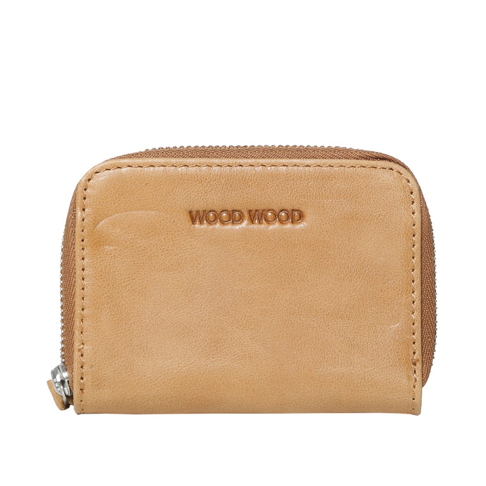 12 09 2013 woodwood wallet tan1 Wood Wood Leather Zip Card Wallet