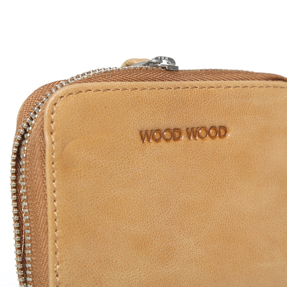 12 09 2013 woodwood wallet tan3 Wood Wood Leather Zip Card Wallet