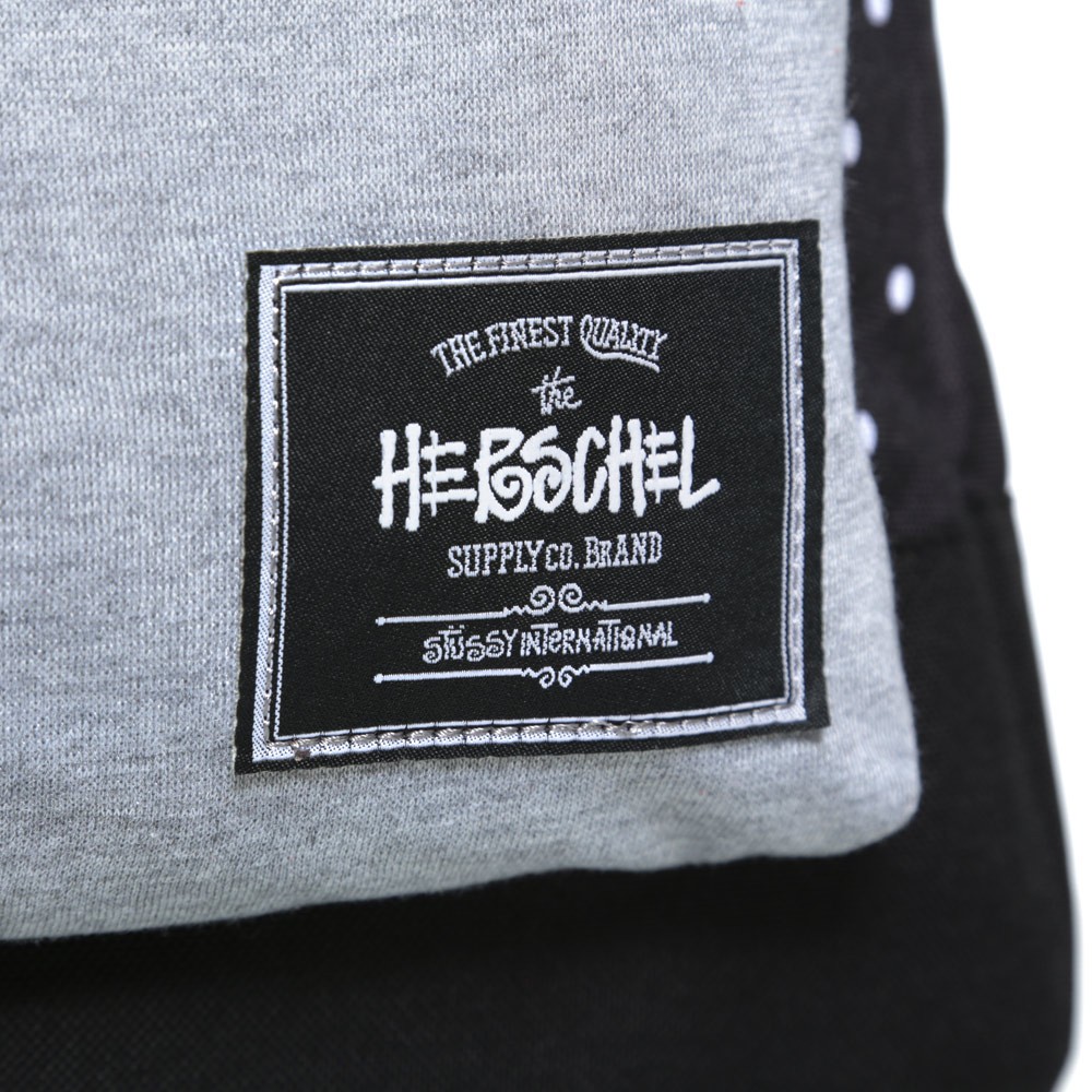 16 09 2013 stussyherschelsupplyco settlementdotbackpack black d4 Stussy x Herschel Supply Co. Settlement Dot Back Pack