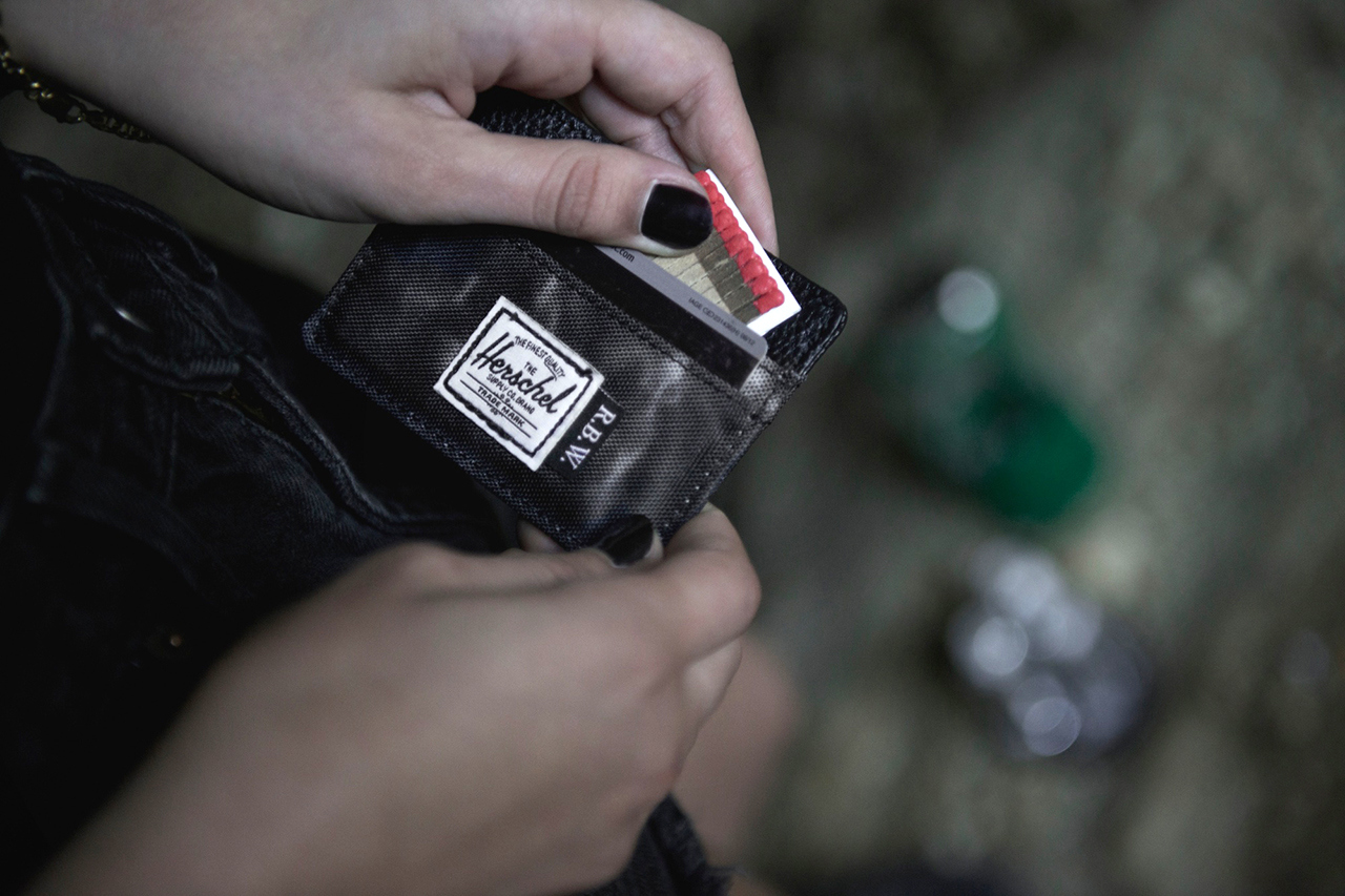 raised by wolves x herschel supply co 2013 fallwinter black water camo collection 3 Raised by Wolves x Hershcel Supply Co. Black Water Camo Collection