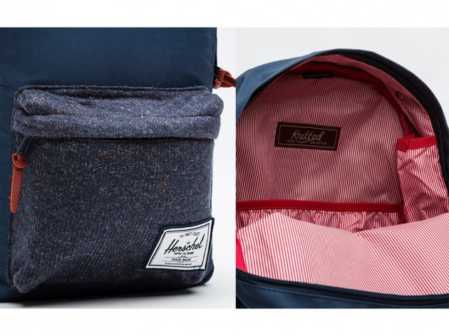 harschel knitted woodside backpacks 02 630x472 Herschel Supply Co. Knitted Woodside Backpacks