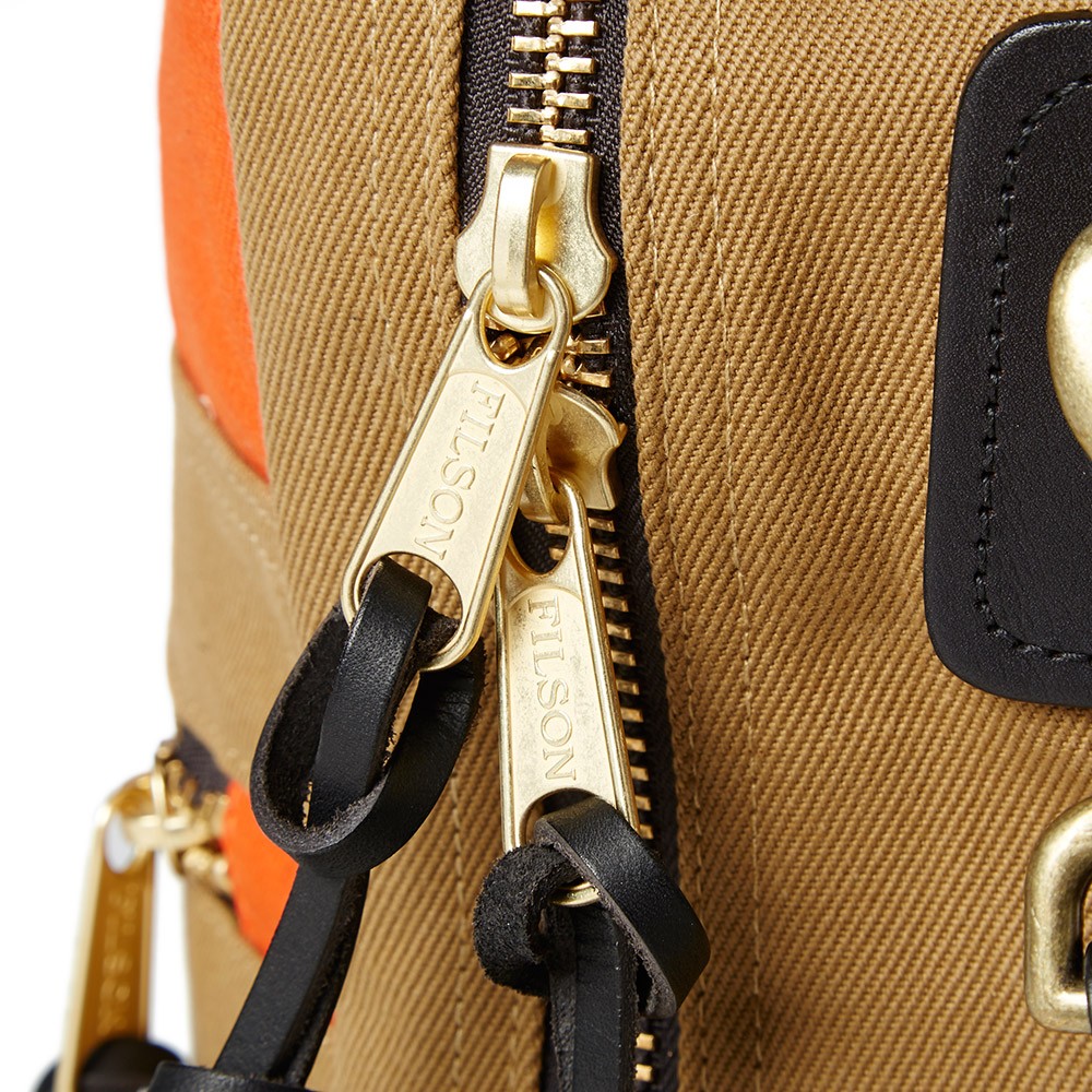 22 02 2014 filson largetravel tanorange 4 Filson Large Travel Bag