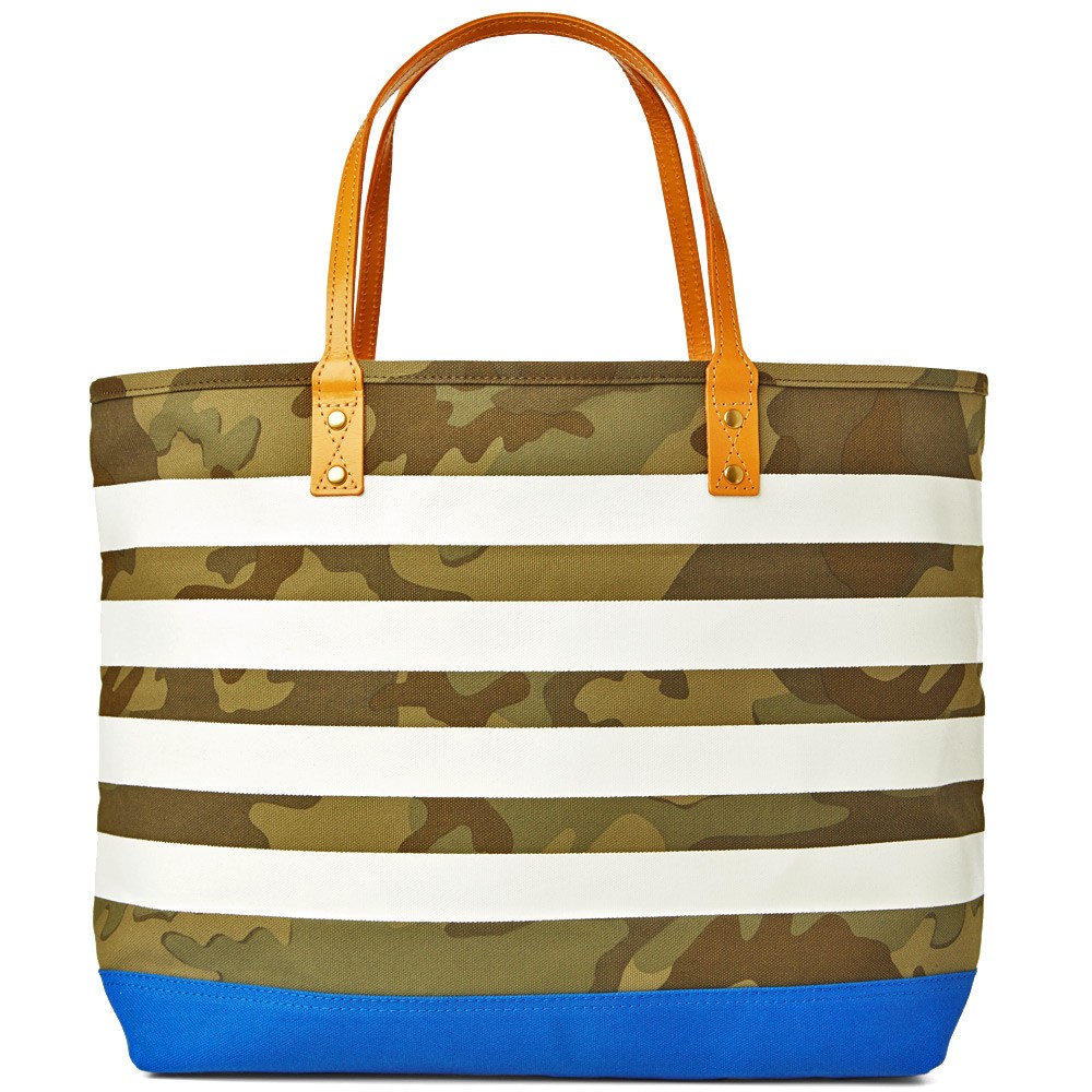 31 03 2014 sophnet camouflagebordertote blue 1 Sophnet. Camouflage Border Tote Bag