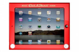 “Etch A Sketch” & Headcase iPad Case