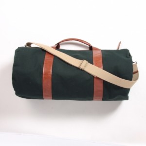 Tannis Hegan Green Canvas Duffle