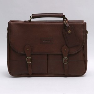 Barbour Leather Briefcase