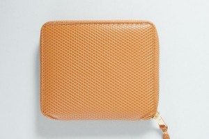 Comme des Garcons Beige Luxury Zip Wallet