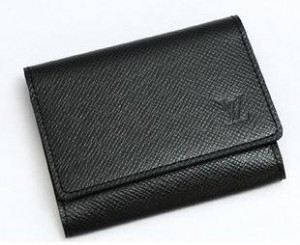 Louis Vuitton Taiga Leather Business Card Holder