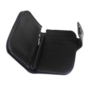 Nudie Svensson Black Leather Wallet