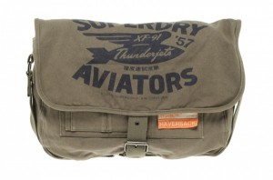 Superdry Khaki Aviators Haversack