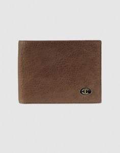 Just Cavalli Brown Bi-Fold Wallet