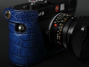 Leica M9 Crocodile Leather Case
