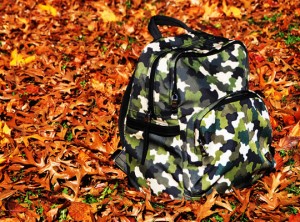 Prada Camouflage Backpack