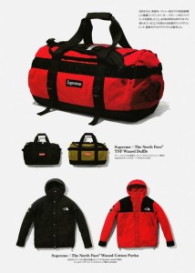 Supreme & The North Face Waxed Duffle