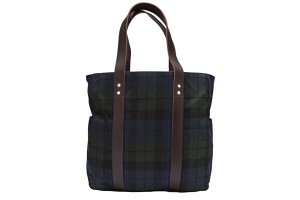 Ernest Alexander Utility Tote Bag in Black Watch