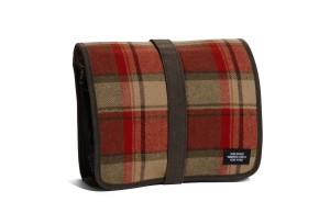 Jack Spade Plaid Hanging Kit Bag