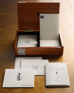 The Forgetful Gentleman Letterpress Kit