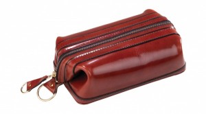 Bosca Leather Toiletry Kit