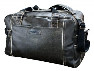 Marc New York Vintage Leather Weekend Duffel Bag