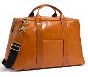 Jack Spade ‘Wayne’ Leather Duffel Bag