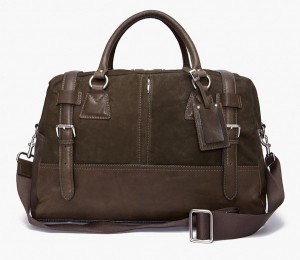 Marc Jacobs Suede Duffel Bag