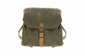 Reclaimed Vintage French Military Ammo Satchel