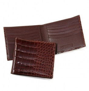 Trafalgar Genuine Alligator Wallet
