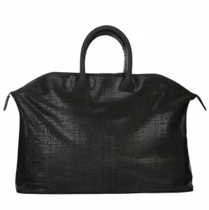 Zagliani Perforated Leather Holdall