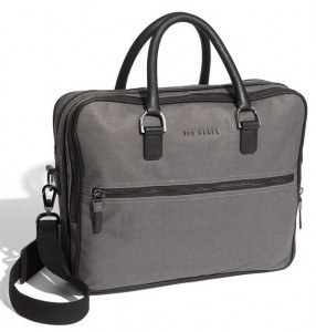 Ted Baker Coated Canvas Briefcase