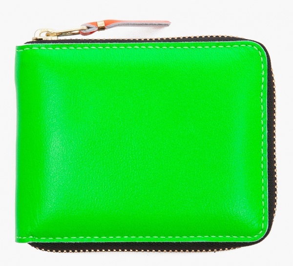 Comme Des Garcons Super Florescent Wallet