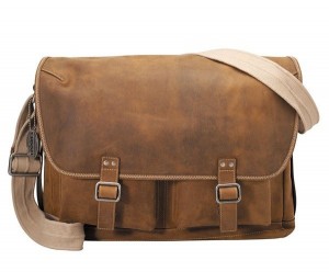 Fossil ‘Wagner’ Waxed Canvas Messenger Bag