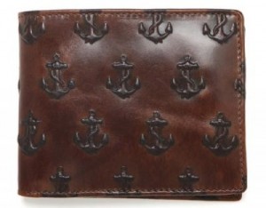 Jack Spade Embossed Anchor Wallet