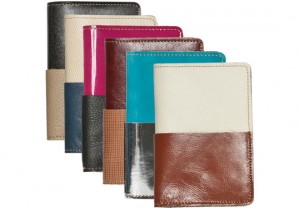 Poketo Upcycled Leather Passport Case