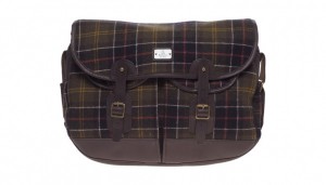 Barbour Wool Tartan Messenger Bag