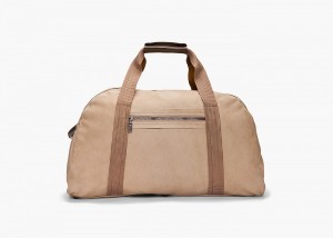 Lanvin Beige Bowling Duffle Bag