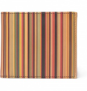 PS by Paul Smith Striped Leather Wallet