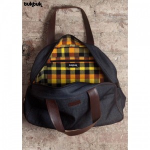 Tuk Tuk Chambray Bowling Bag
